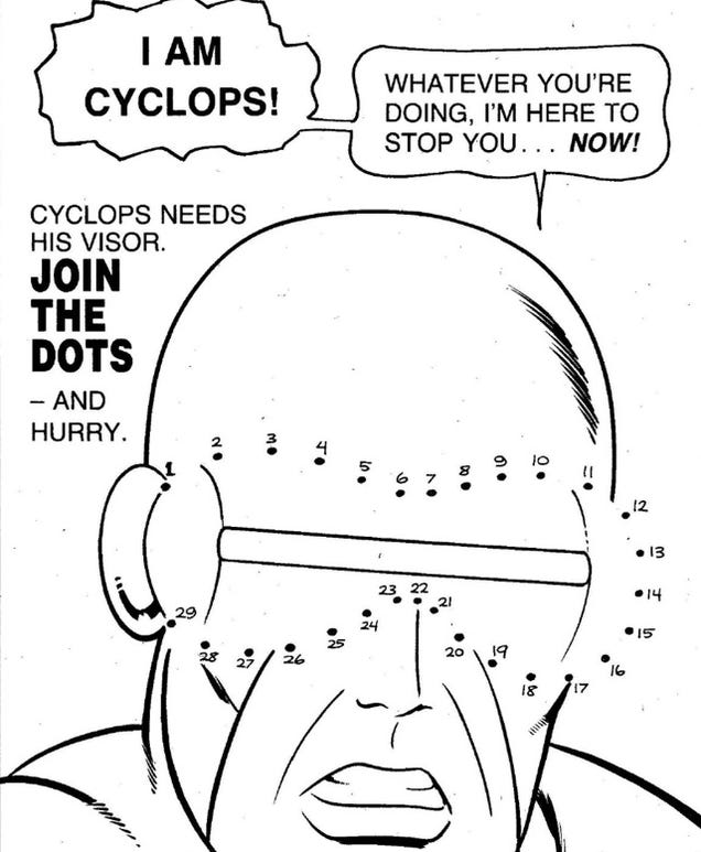 The 1983 X-Men Coloring Book Is A Lost Psychedelic Masterpiece