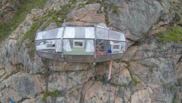 Este hotel colgante asegura buena comida, mejores vistas y muchos gritos