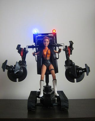 Power Loader Barbie wants you to "Get away from Skipper, you b*tch!"