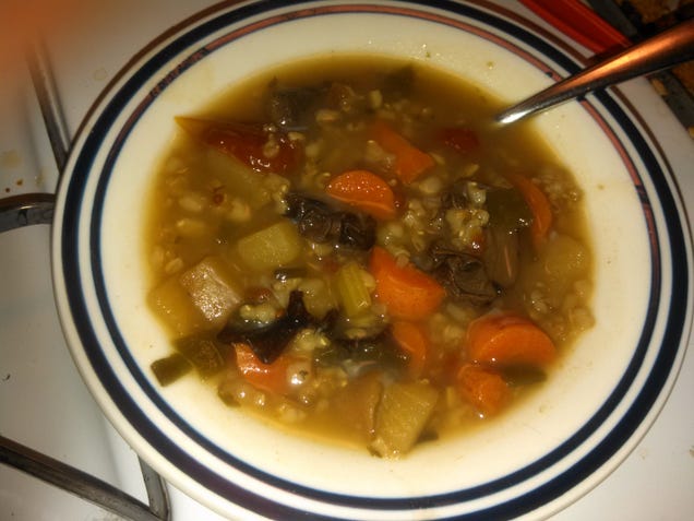 Soup's on!