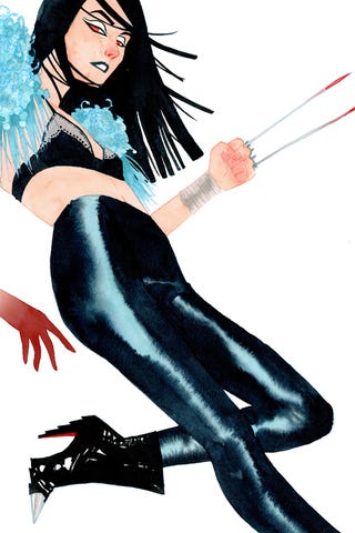 Insane X-Men club kid fashion makes blowing up Sentinels look good