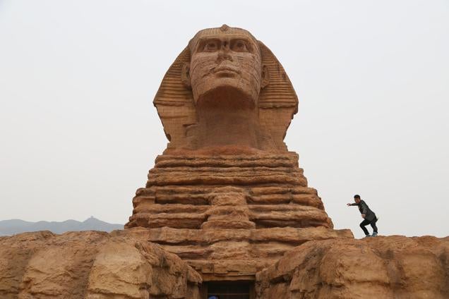 You Can Visit the Sphinx in...China