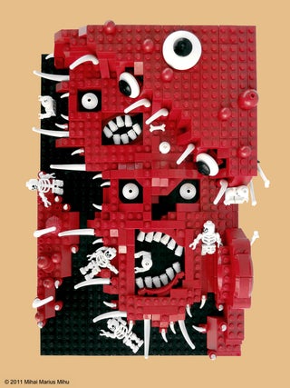 The Nine Circles Of Hell, As Depicted In LEGO