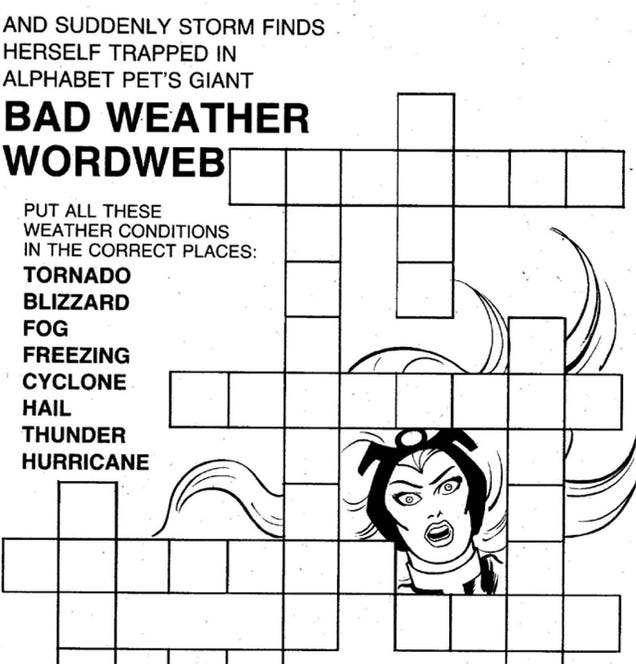 The 1983 X-Men Coloring Book Is A Lost Psychedelic Masterpiece