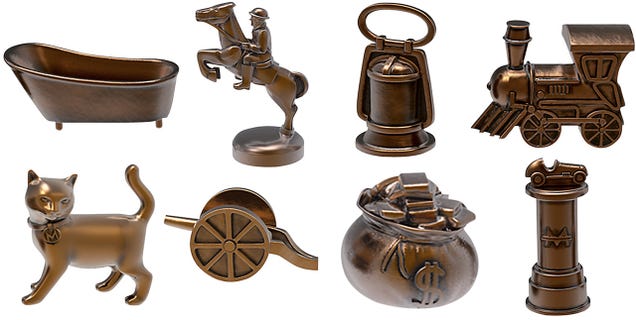 80th Anniversary Monopoly Set Includes Game Tokens From Across the Ages