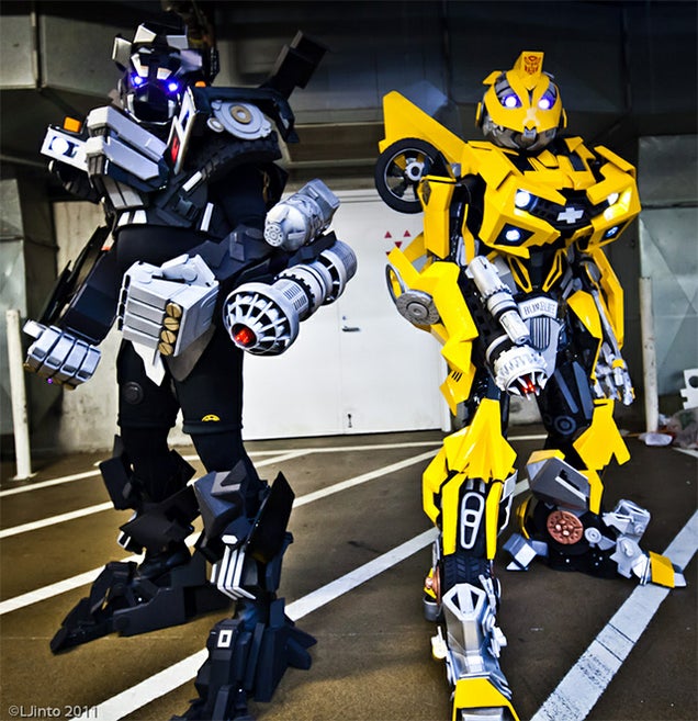 Transformers Cosplay: Humans in Disguise