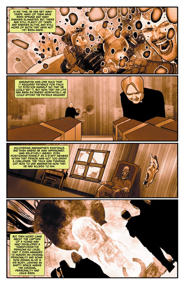 In DC Comics' Xombi, a nanotech-infused immortal fights the wrath of God...with an ax