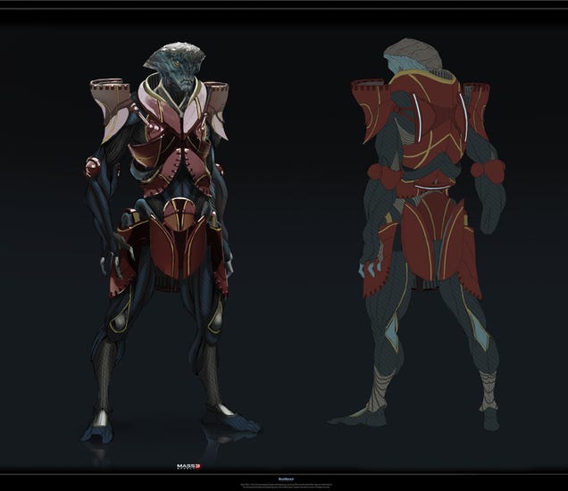 Stunning Mass Effect Portraits (And Dragon Age on a Leash)