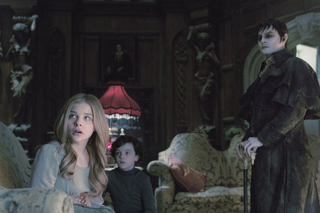 28 stills from Dark Shadows prove Tim Burton has not yet tired of pancake makeup