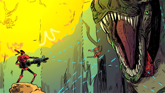 Time Travel, Lasers and Dinosaurs Add Up to the Video Game of One Man’s Dreams