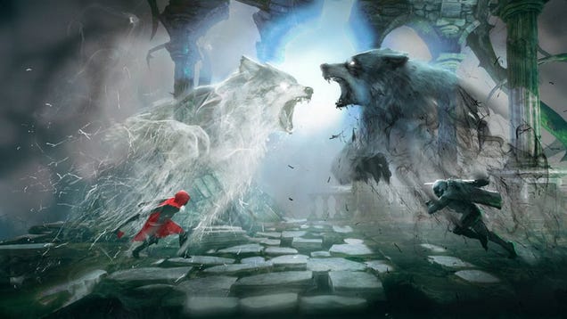 Darkness and Whimsy: The Art of Fairy Tale Game Woolfe