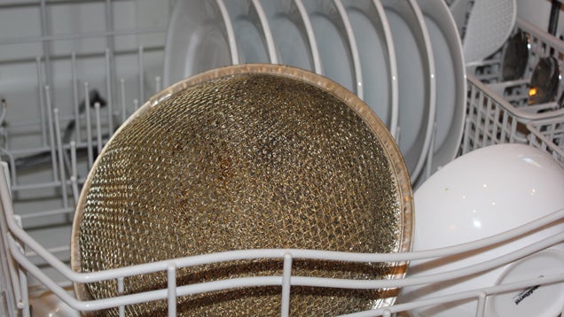 Clean Stove Hood Filters in the Dishwasher Weekly to Keep Vents Clear