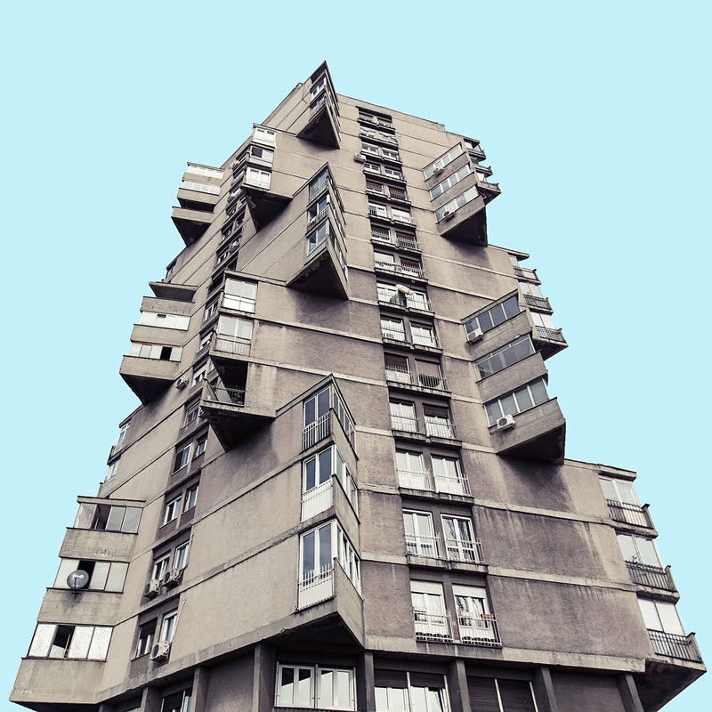 These Photos of Belgrade's Socialist Architecture Look Like Ancient Spaceships