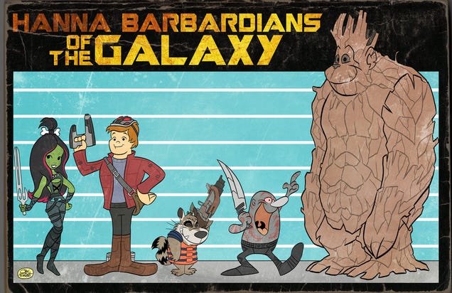 This Is What a 70s Guardians of the Galaxy Cartoon Would've Looked Like