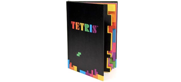 Swap Your Boring Moleskine For This Tetromino-Edged Tetris Notebook