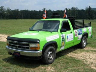 Wood-Burning Dodge Trucks Burning Coast-To-Coast