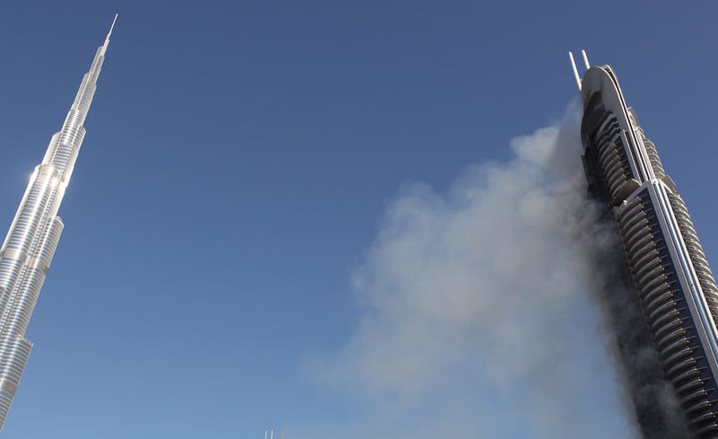 How Long Before Dubai's New Observation Tower Is Engulfed in Flames?