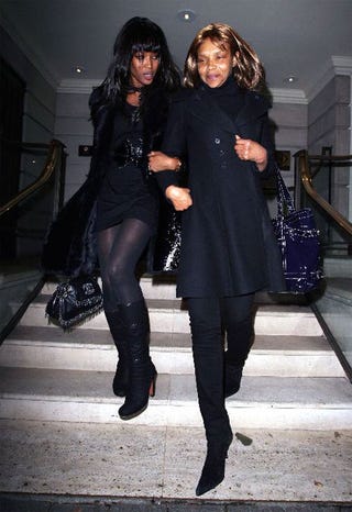 Naomi Campbell, Mom Are Mother-Daughter Divas