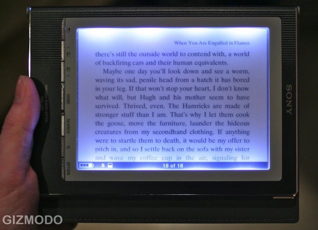 Hands On: Sony's New PRS-700 Touchscreen Reader