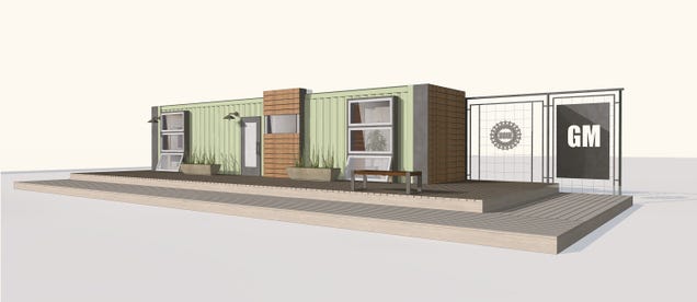 General Motors Will Build You A Tidy, Little Shipping-Container House