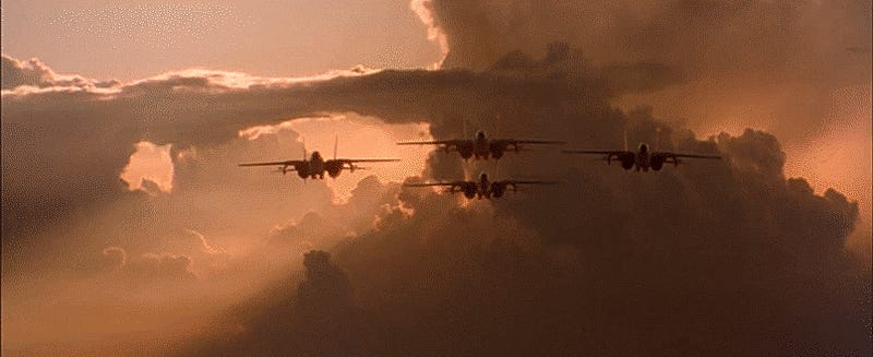Top Gun Is King, But Other Movies Featured Amazing F-14 Tomcat Footage As Well
