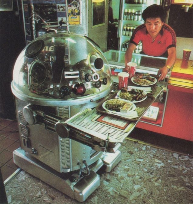 Restaurant With Robot Waiters Is A Blast From Futures Past