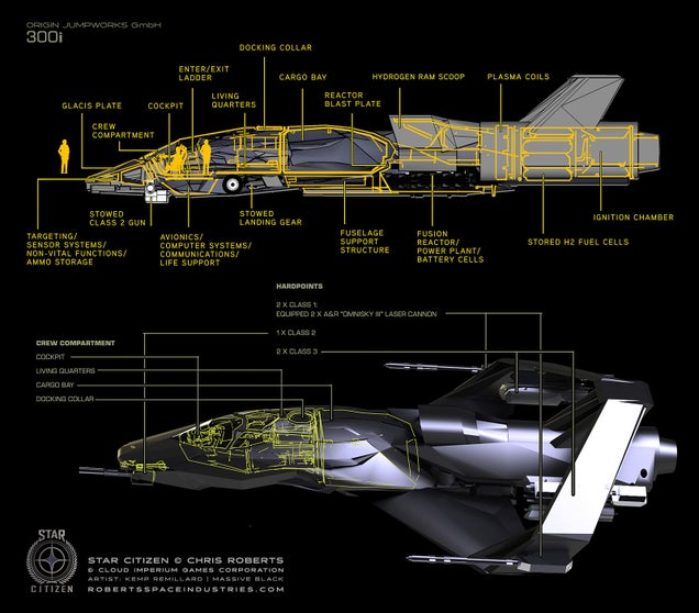 Badass 90's Starfighter Design Lives On With Star Citizen