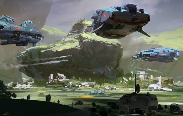 I want to live in the optimistic sci-fi worlds of Nicolas Bouvier