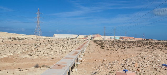 The World's Longest Conveyor Belt System Can Be Seen From Space