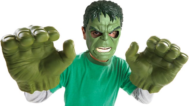 Hasbro's New Flexible Foam Hulk Hands Now Let You Smash and Squeeze