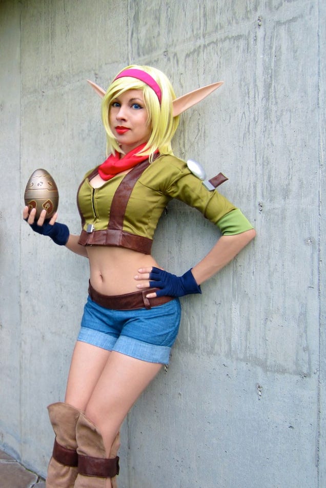 Nothing Says Cosplay Like Cheerleaders, Dragon Age, Catwoman and...Jak and Daxter?