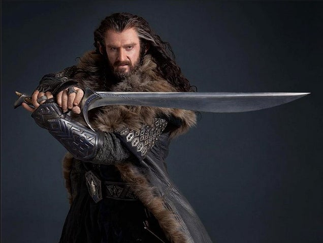 Hobbit headshots show off the many braided beards of Middle Earth's dwarves