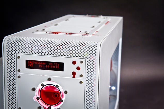 Oh God, This PC Casemod is Bleeding to Death