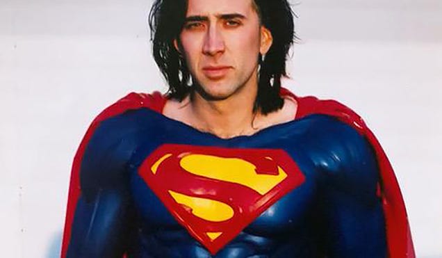 Por qué Nicholas Cage hubiera sido un excelente Superman