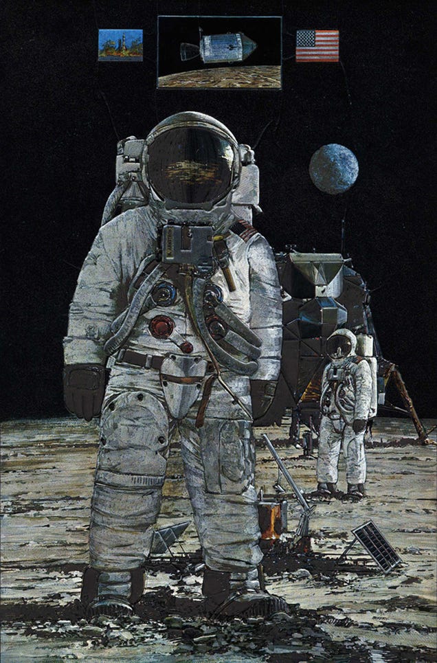 The Space Artist Who Perfectly Painted All Our Cosmic Dreams 