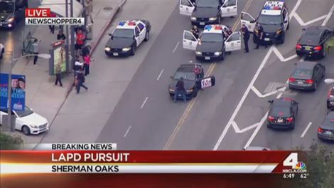 Lengthy LA Police Chase Brought To End By Random Dude On The Street - Deadspin