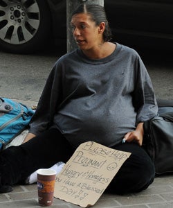 Pregnant Homeless Women 33