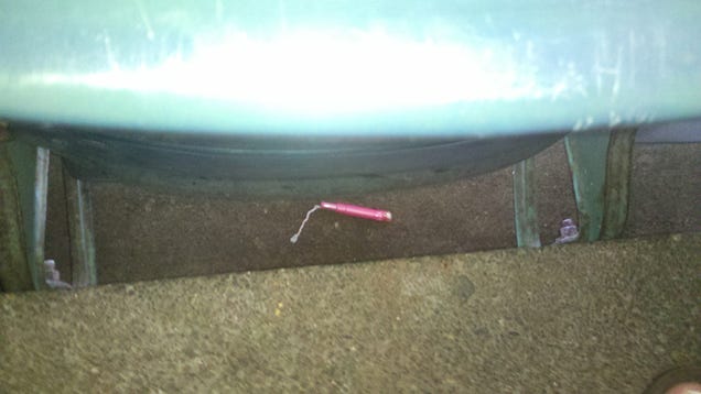 This Lady Left Two Used Tampons Under Her Seat At Wrigley Field