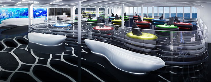 The Next Obscenely Monstrous Cruise Ship Will Have an Entire Race Track On It