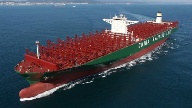 This Is the Biggest Cargo Ship on Earth