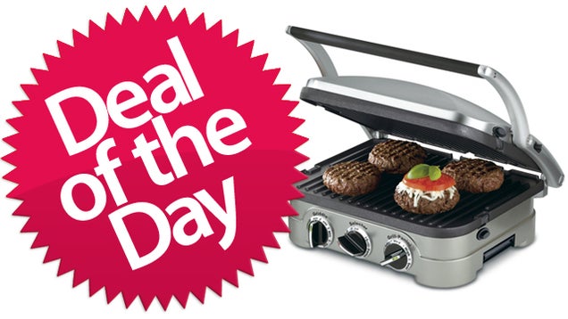 This Cuisinart Griddler Is Your I-Take-My-Pancakes-With-A-Side-Of-French-Toast Deal of the Day