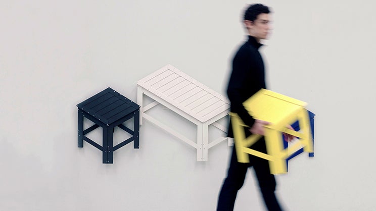 Furniture that Flattens Into Wall Art Is Perfect For Cramped Apartments