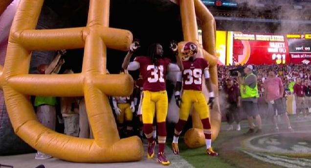 Washington Players Paid Tribute To Michael Brown