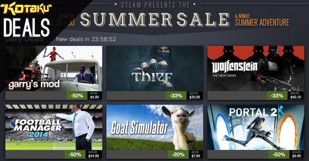 Steam Summer Sale Day 10 and the Best Deals for June 28, 2014