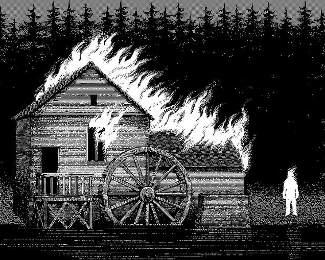These animated GIFs are from the creepiest computer game that never existed