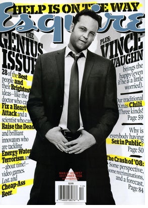 'Esquire' Wants You to Know That Vince Vaughn is Fat Now