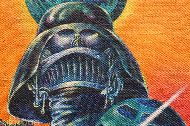 The Original Art Behind Some of the Craziest Star Wars Posters