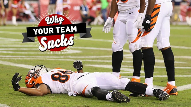 Why Your Team Sucks 2014: Cincinnati Bengals