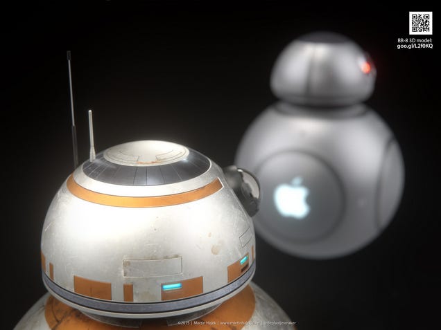 If Apple Made BB-8 Droids, They'd Be Adorable