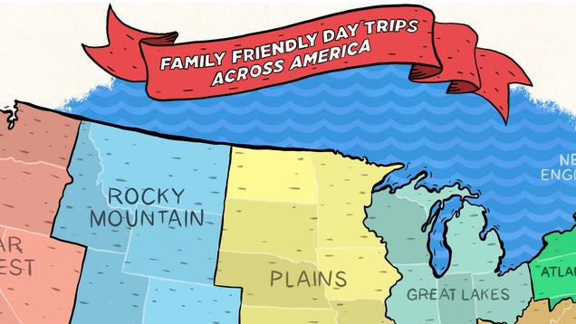 ​Find Family Friendly Day Trips in Any State with This Tool